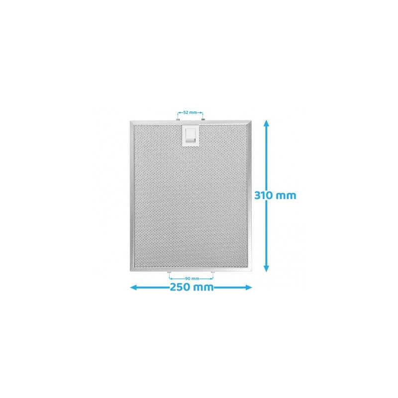 Metall-Fettfilter 310x250mm 353110