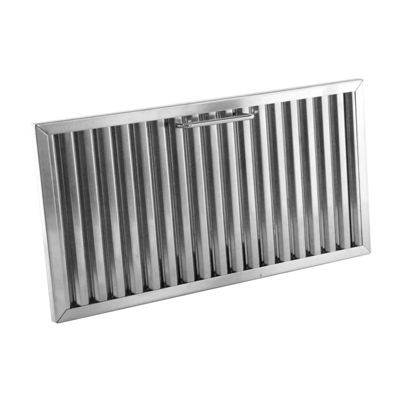 WESCO Metall-Fettfilter 423 x 215 x 14mm, Labyrinth