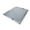 Metall-Fettfilter flach 480x390x20 für Gastro