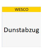 Ersatzfilter für WESCO Dunstabzüge